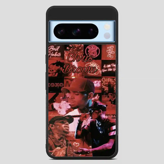 Chris Brown Rap Google Pixel 8 Pro Case