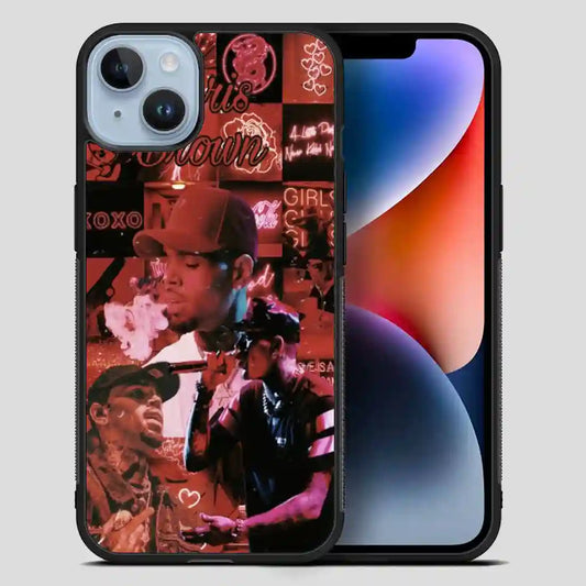 Chris Brown Rap iPhone 14 Plus Case