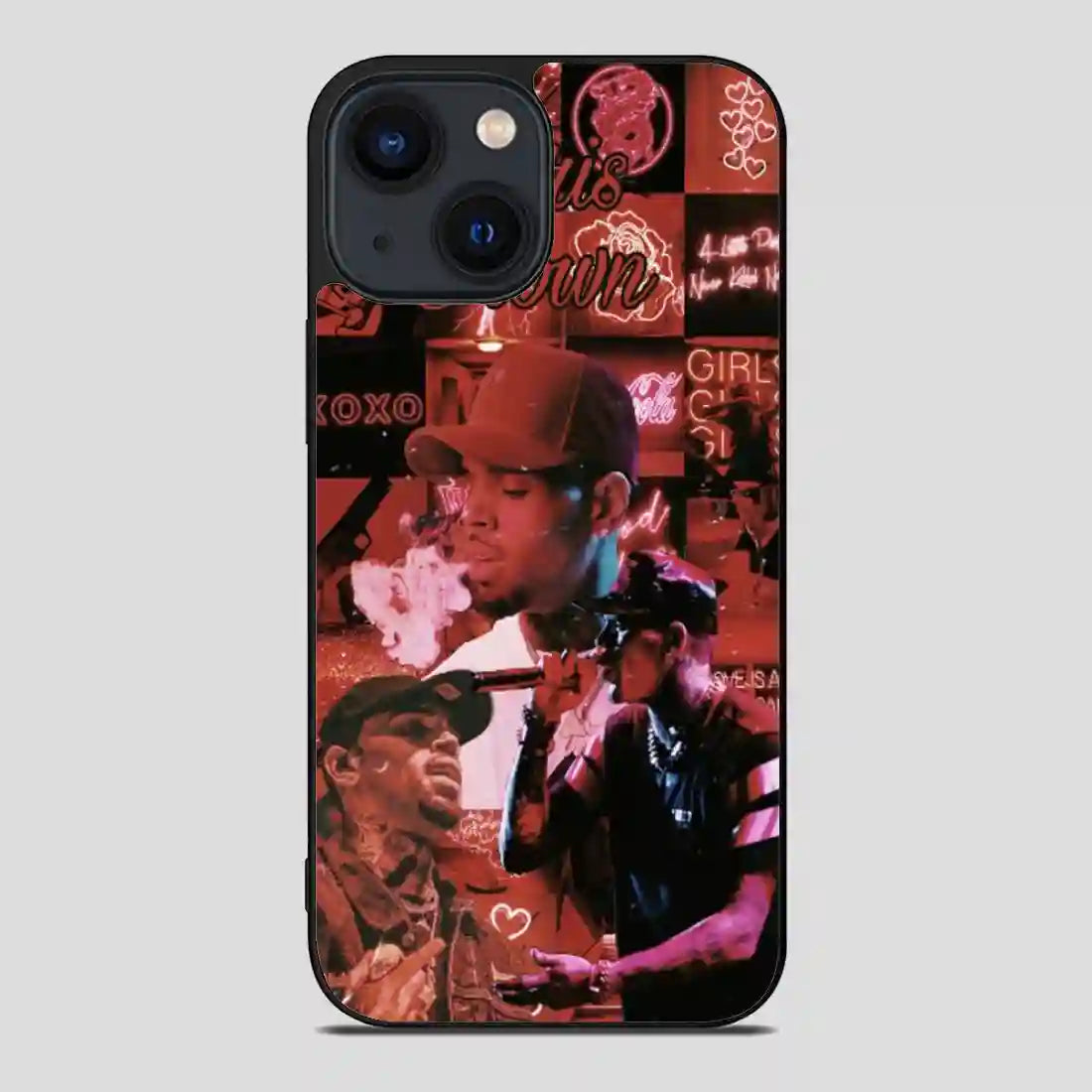 Chris Brown Rap iPhone 14 Case