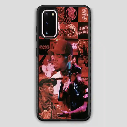 Chris Brown Rap Samsung Galaxy S20 Case