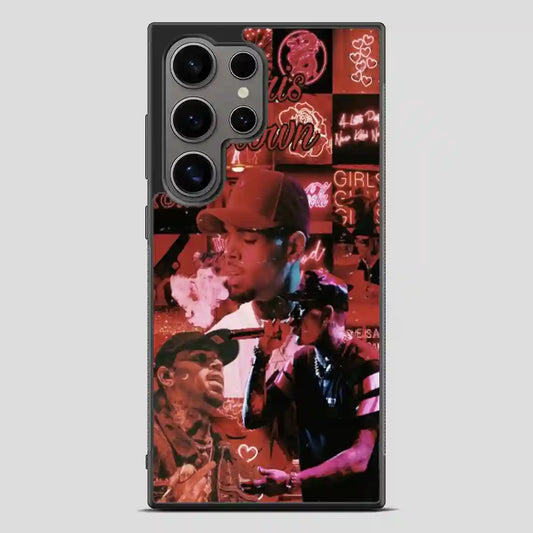 Chris Brown Rap Samsung Galaxy S24 Ultra Case