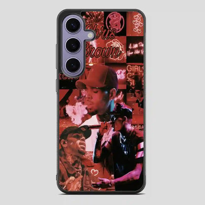 Chris Brown Rap Samsung Galaxy S24 Case