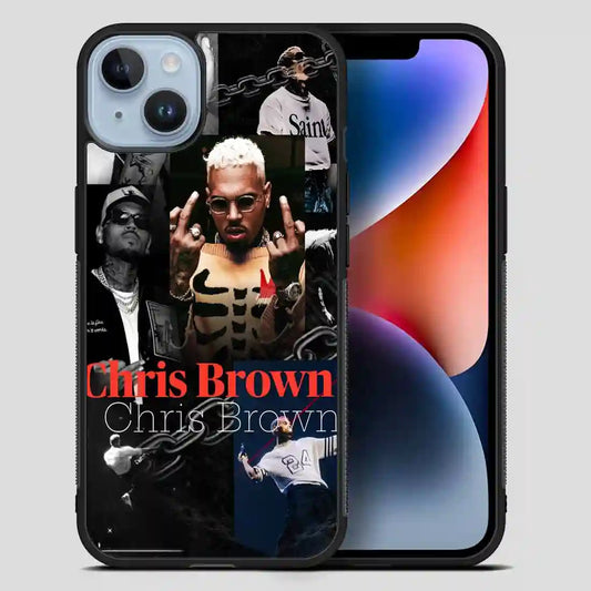 Chris Brown Rap Singer iPhone 14 Plus Case