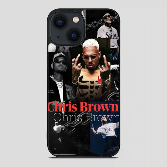 Chris Brown Rap Singer iPhone 14 Case