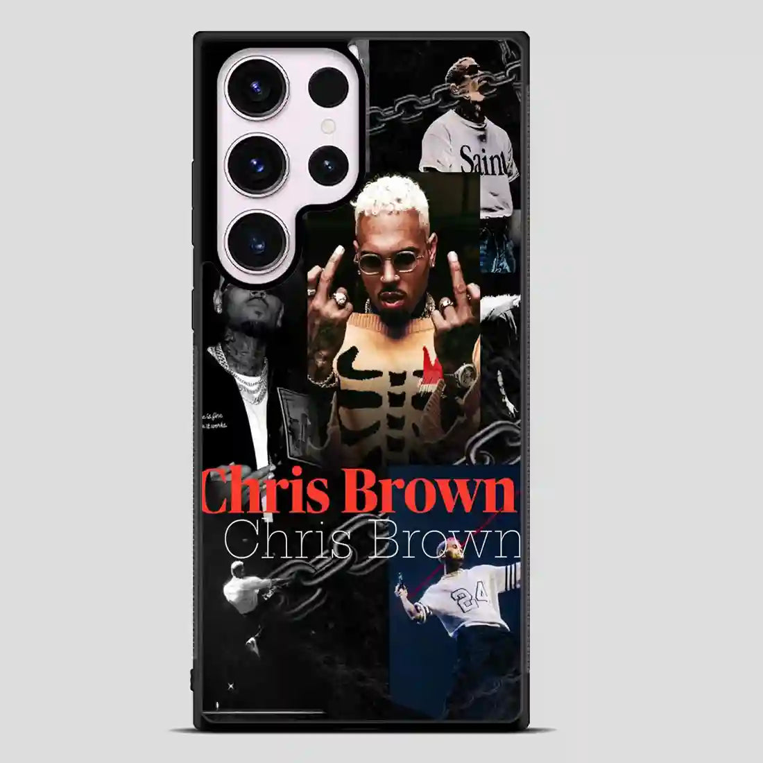 Chris Brown Rap Singer Samsung Galaxy S23 Ultra Case