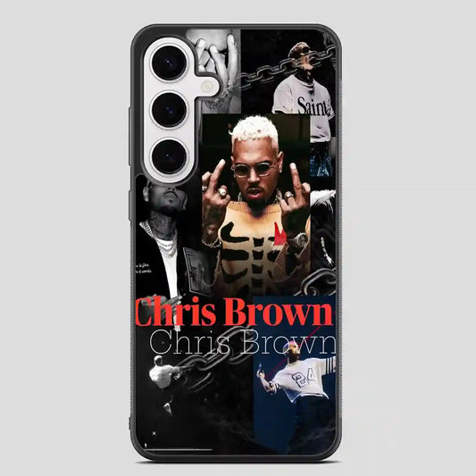 Chris Brown Rap Singer Samsung Galaxy S24 FE Case