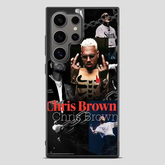 Chris Brown Rap Singer Samsung Galaxy S24 Ultra Case