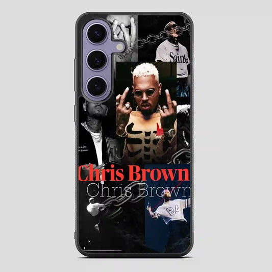 Chris Brown Rap Singer Samsung Galaxy S24 Case