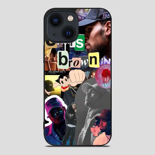 Chris Brown Singer Rapper iPhone 14 Case