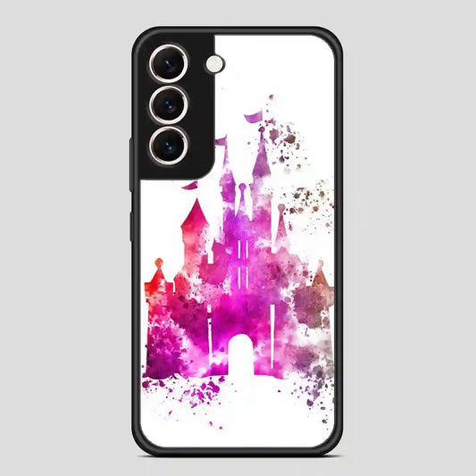 Cinderella Castle Art Samsung Galaxy S22 Case