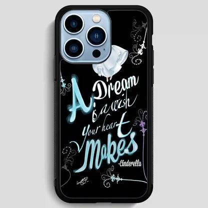 Cinderella Disney Black iPhone 13 Pro Max Case