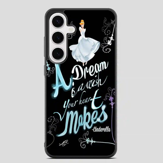 Cinderella Disney Black Samsung Galaxy S24 FE Case