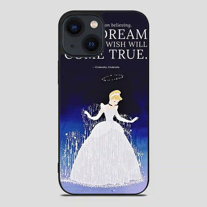 Cinderella Quotes iPhone 14 Case