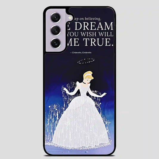 Cinderella Quotes Samsung Galaxy S21 Case