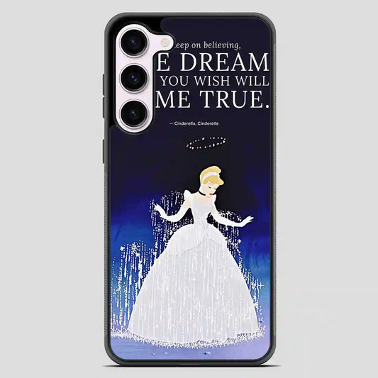 Cinderella Quotes Samsung Galaxy S23 Case