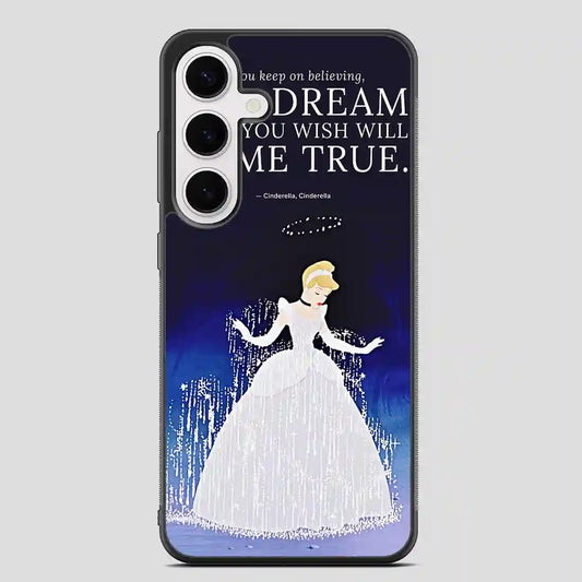 Cinderella Quotes Samsung Galaxy S24 FE Case