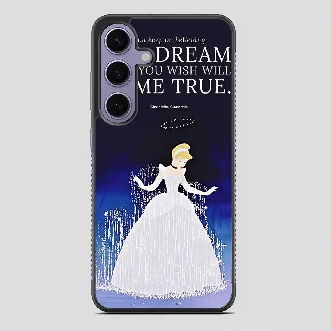 Cinderella Quotes Samsung Galaxy S24 Case