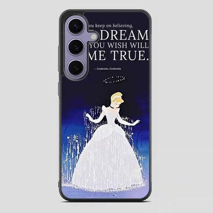 Cinderella Quotes Samsung Galaxy S24 Case