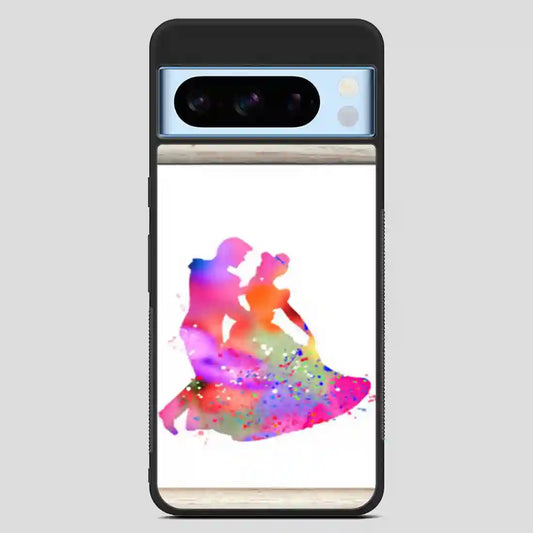 Cinderella Watercolor Art Google Pixel 8 Pro Case