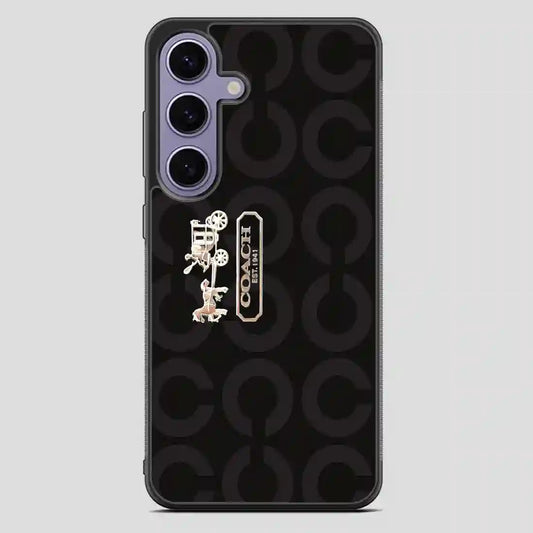 Coach Pattern Classic Samsung Galaxy S23 FE Case