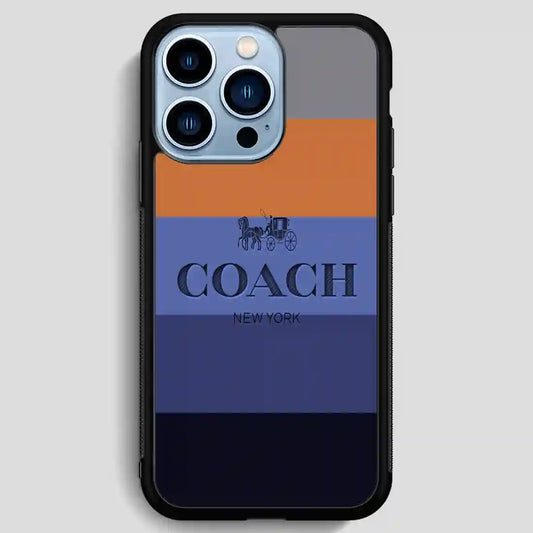 Coach Pattern Mix Colorfull iPhone 13 Pro Max Case