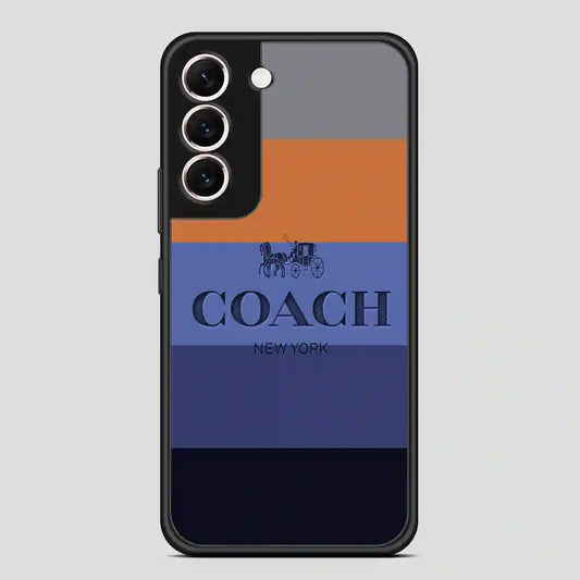 Coach Pattern Mix Colorfull Samsung Galaxy S22 Case