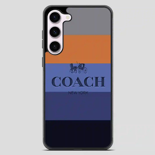 Coach Pattern Mix Colorfull Samsung Galaxy S23 Case