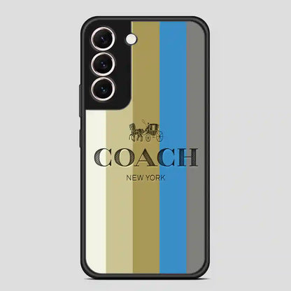 Coach Pattern Mix Samsung Galaxy S22 Case