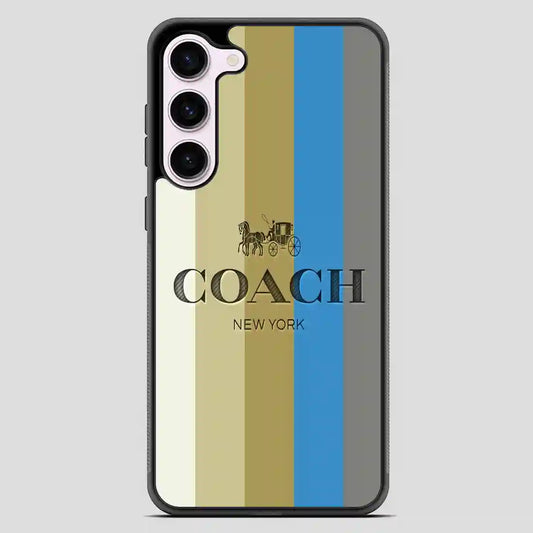 Coach Pattern Mix Samsung Galaxy S23 Case