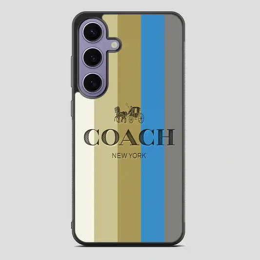 Coach Pattern Mix Samsung Galaxy S24 Case