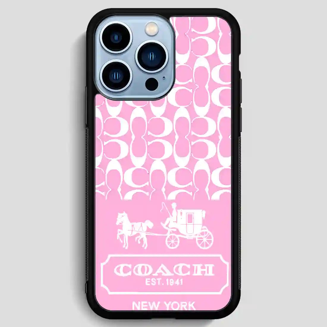 Coach Pattern New York iPhone 13 Pro Max Case