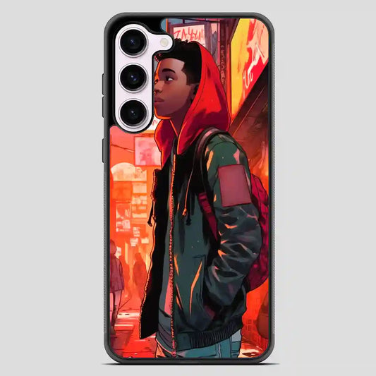 Cool Miles Morales Movie Samsung Galaxy S23 Case