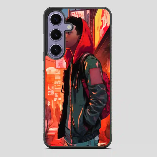 Cool Miles Morales Movie Samsung Galaxy S24 Case