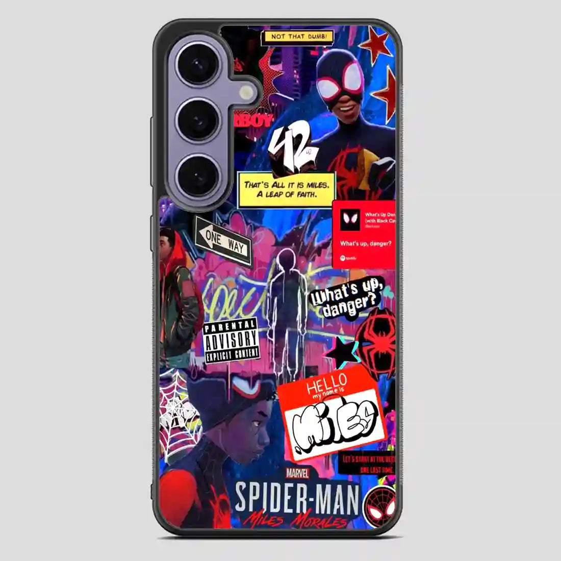 Cool Miles Morales Spider Man Samsung Galaxy S23 FE Case