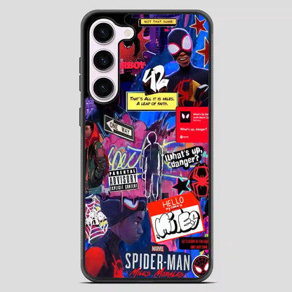 Cool Miles Morales Spider Man Samsung Galaxy S23 Case