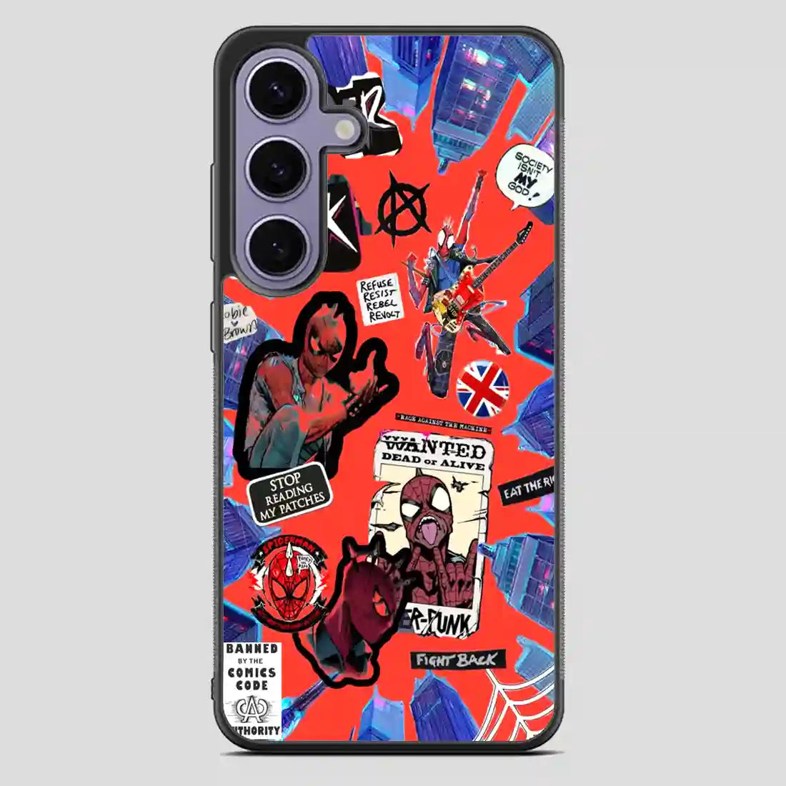 Cool Miles Morales Spider Punk Samsung Galaxy S23 FE Case