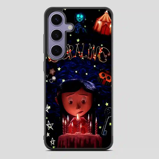 Coraline Happy Britday Samsung Galaxy S24 Case