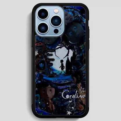 Coraline Movie Horror iPhone 13 Pro Max Case