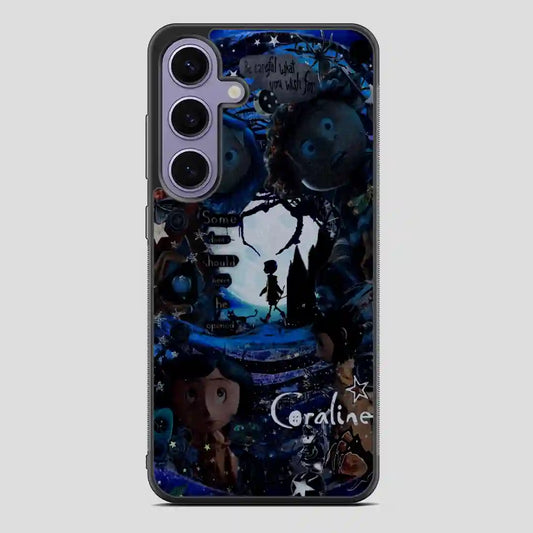 Coraline Movie Horror Samsung Galaxy S24 Case