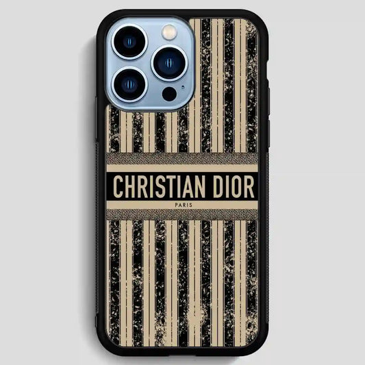 Cristian Dior Pattren iPhone 13 Pro Max Case