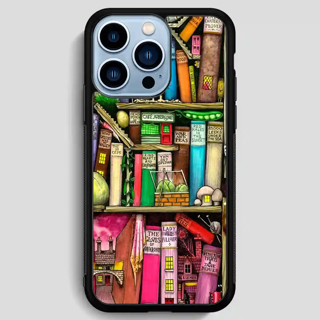 Cute Bookshelf iPhone 13 Pro Max Case