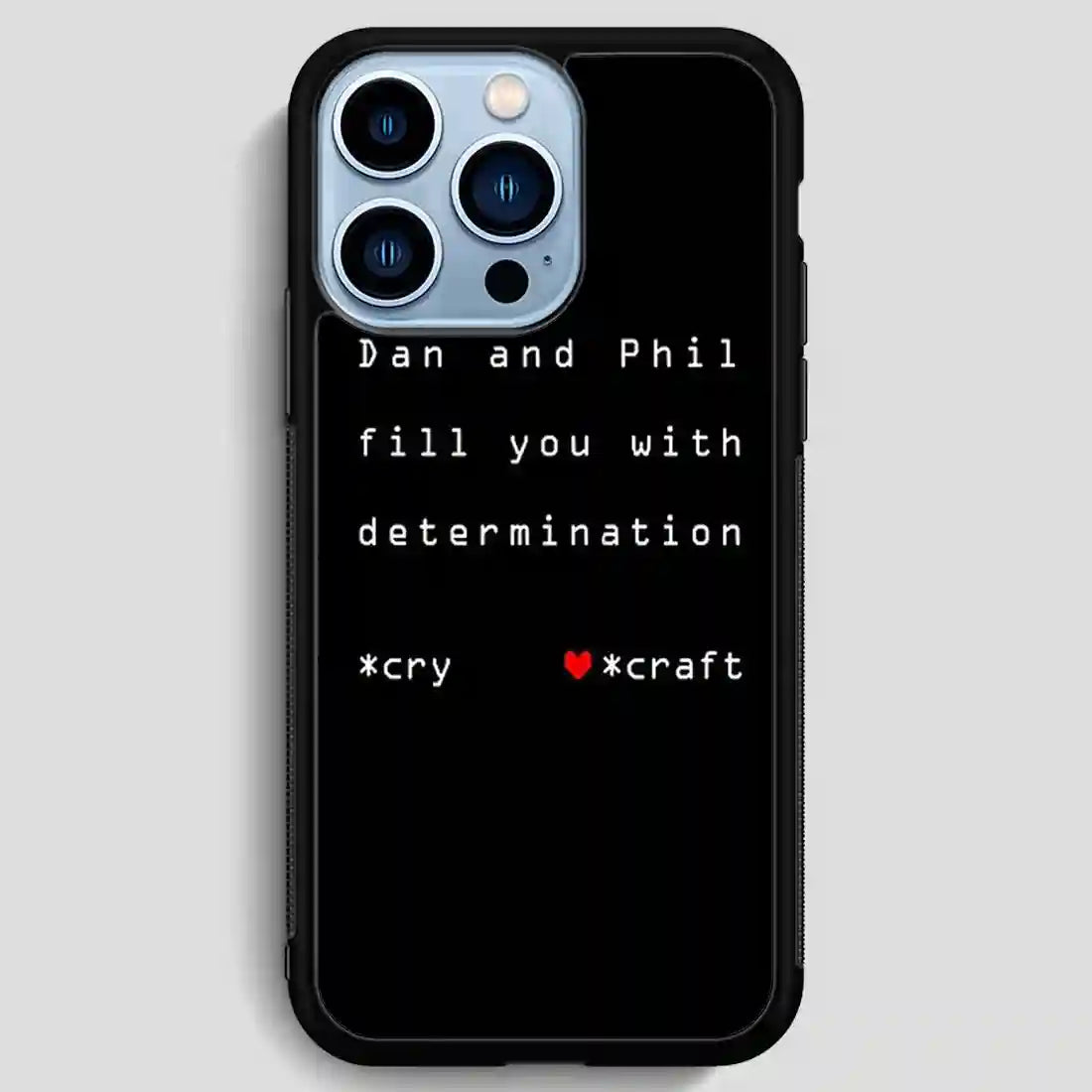 Dan And Phil Undertale iPhone 13 Pro Max Case