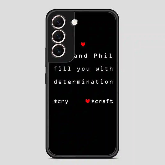 Dan And Phil Undertale Samsung Galaxy S22 Case