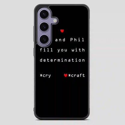 Dan And Phil Undertale Samsung Galaxy S23 FE Case