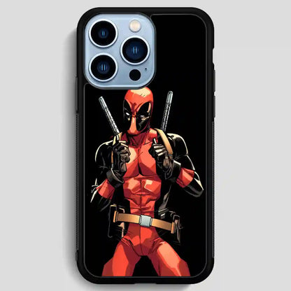 Deadpool Funny iPhone 13 Pro Max Case