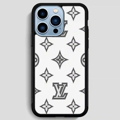 Design Lv White iPhone 13 Pro Max Case