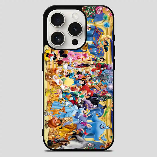 Disney All Character iPhone 15 Pro Max Case