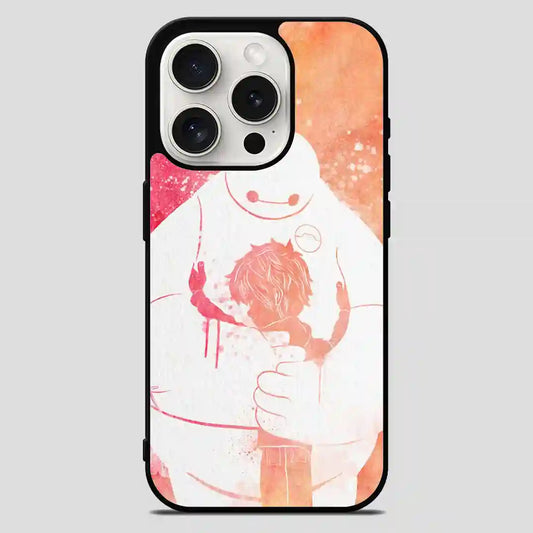 Disney Big Hero Watercolor iPhone 15 Pro Max Case