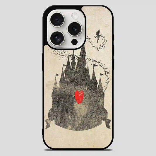 Disney Castle Peterpan iPhone 15 Pro Max Case