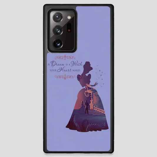 Disney Cinderella Quote Samsung Galaxy Note 20 Ultra Case